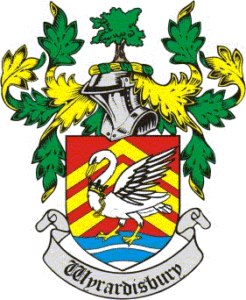 This image has an empty alt attribute; its file name is Wyrardisbury-Crest-246x300.gif